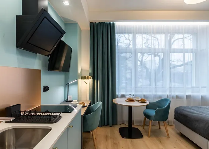 Square Lägenhetshotell Gdynia